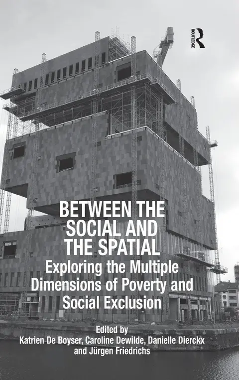 Cover of Between the Social and the Spatial
