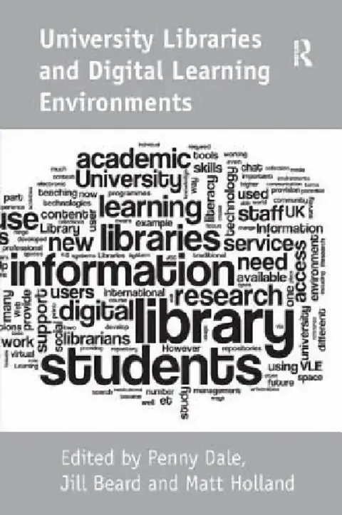 Cover of University Libraries And Digital Learning Environments