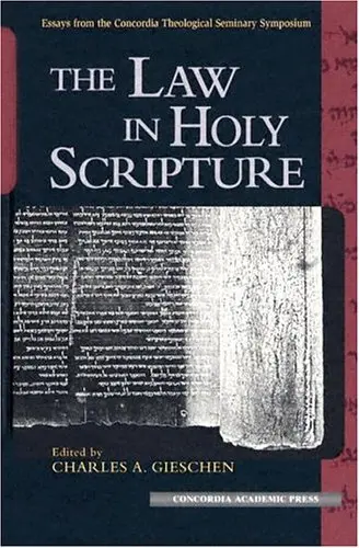 Cover of The Law in Holy Scripture
