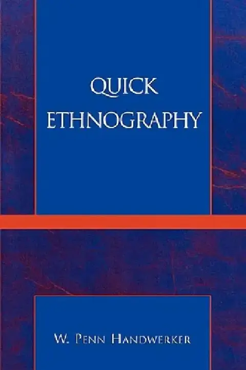Cover of Quick Ethnography