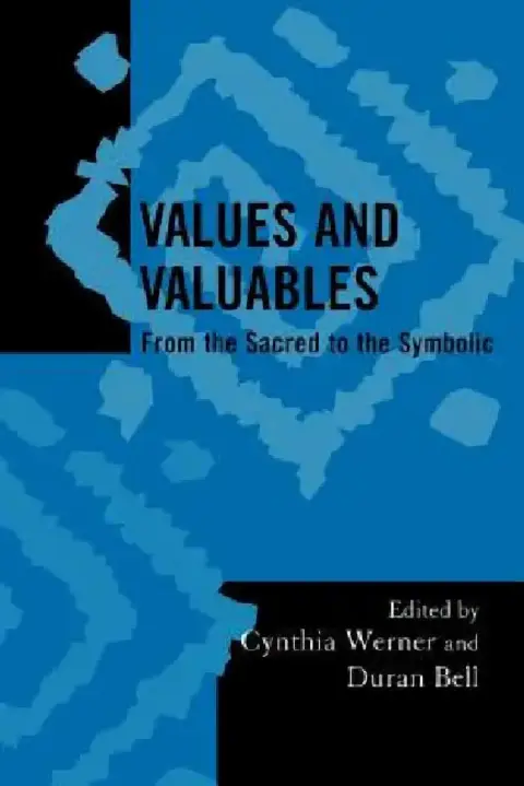 Cover of Values and Valuables