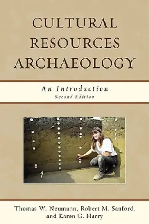 Cover of Cultural Resources Archaeology