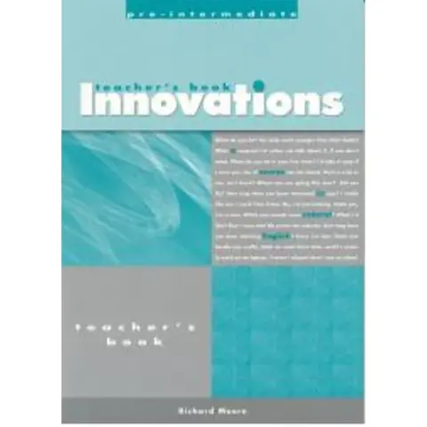 Cover of Pre Intermediate-teachers Text