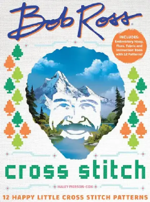 Cover of Bob Ross Cross Stitch
