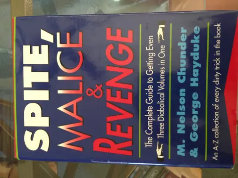 Cover of Spite, Malice and Revenge