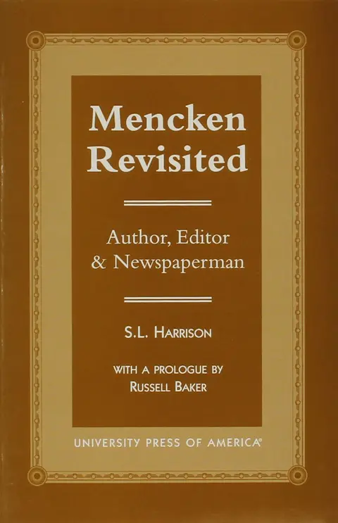 Cover of Mencken Revisited