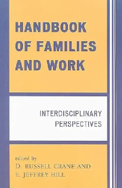 Cover of Handbook of Families and Work