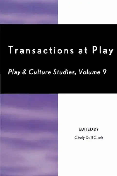 Cover of Transactions at Play