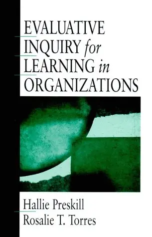 Cover of Evaluative Inquiry for Learning in Organizations