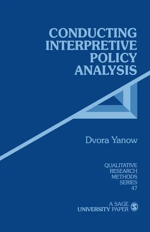 Cover of Conducting Interpretive Policy Analysis - Vol. 47