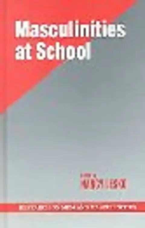 Cover of Masculinities at School - Vol. 11