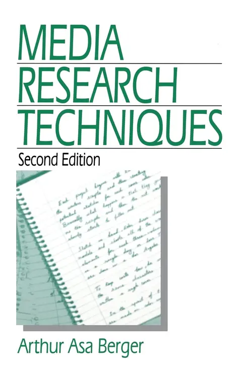 Cover of Media Research Techniques