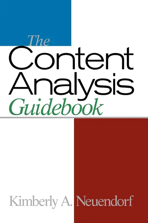 Cover of The Content Analysis Guidebook