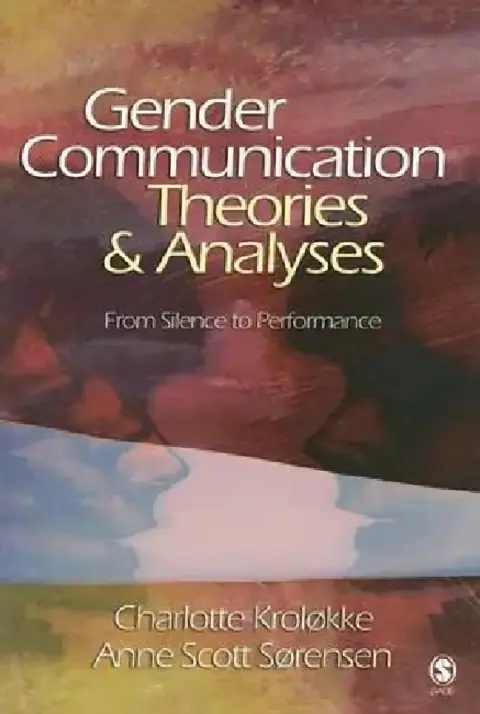 Cover of Gender Communication Theories and Analyses