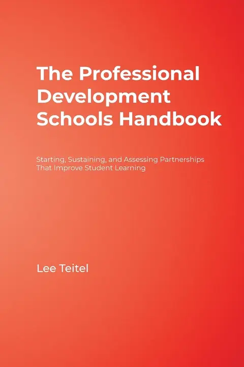 Cover of The Professional Development Schools Handbook