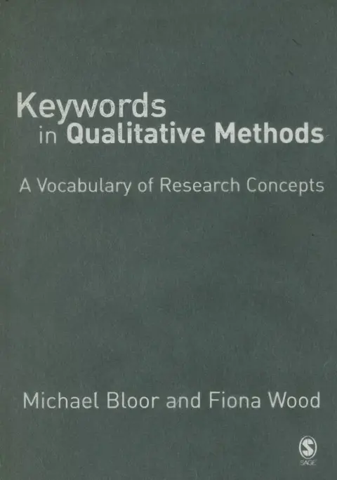 Cover of Keywords in Qualitative Methods