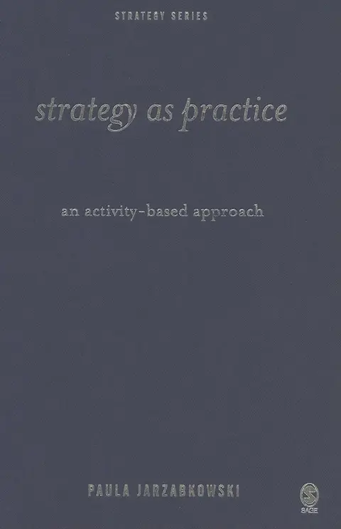 Cover of Strategy as Practice