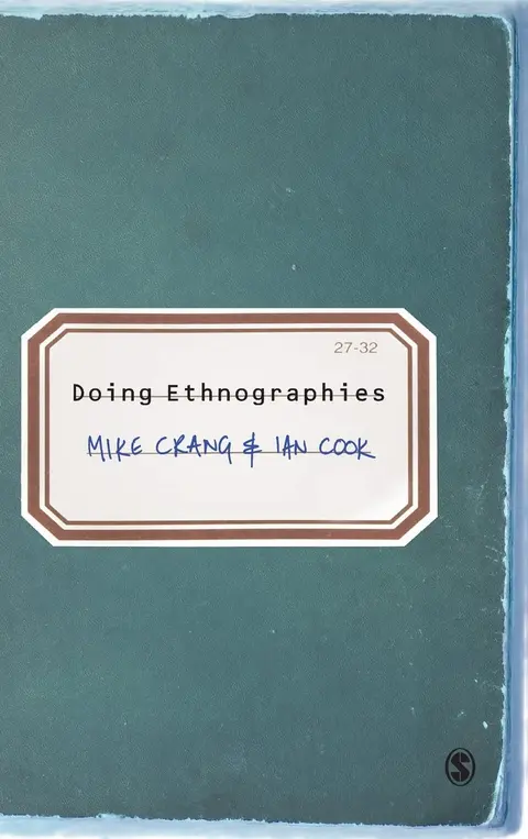 Cover of Doing Ethnographies