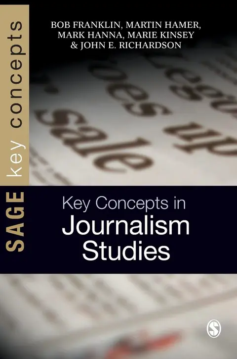 Cover of Key Concepts in Journalism Studies