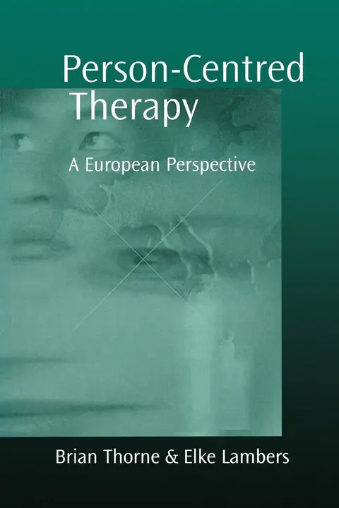 Cover of Person - Centred Therapy