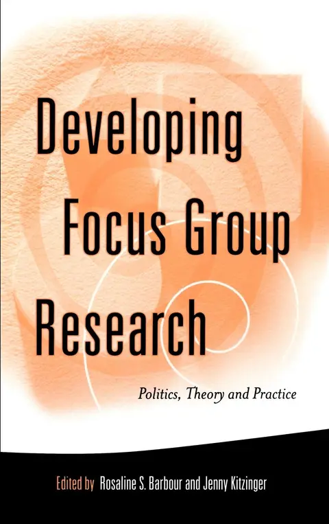 Cover of Developing Focus Group Research