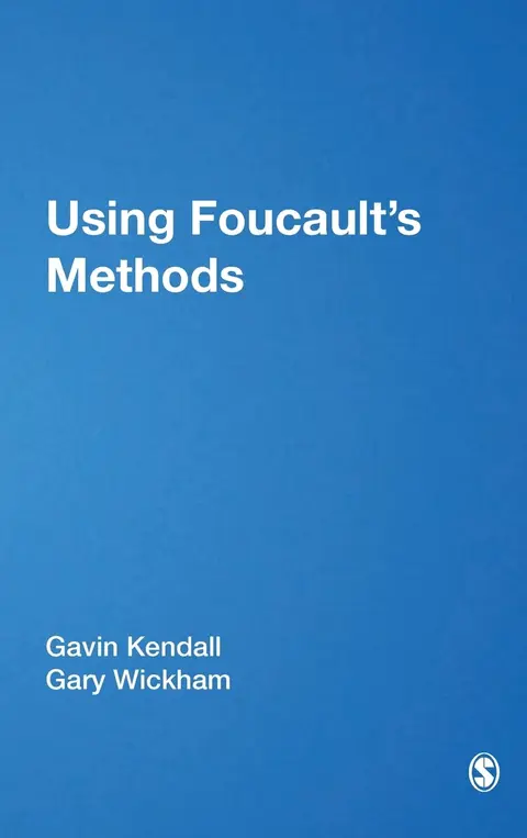 Cover of Using Foucault's Methods