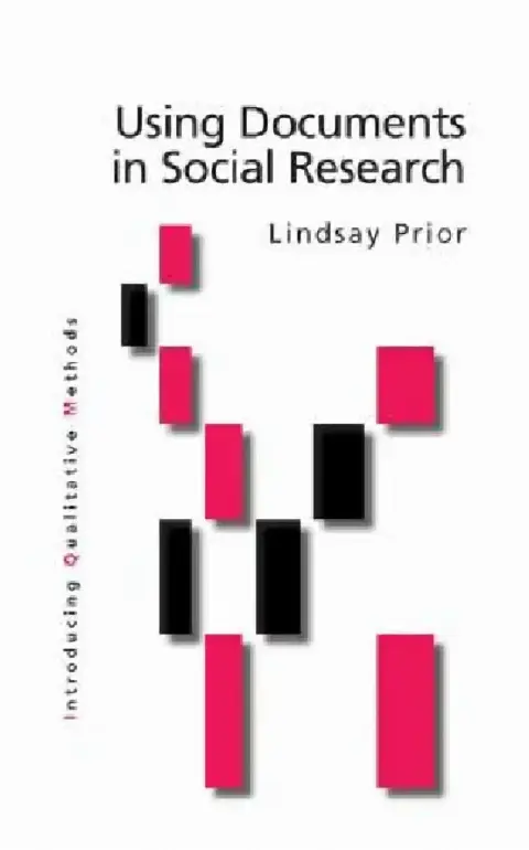Cover of Using Documents in Social Research