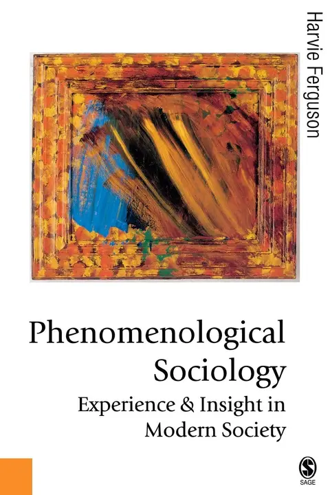 Cover of Phenomenological Sociology
