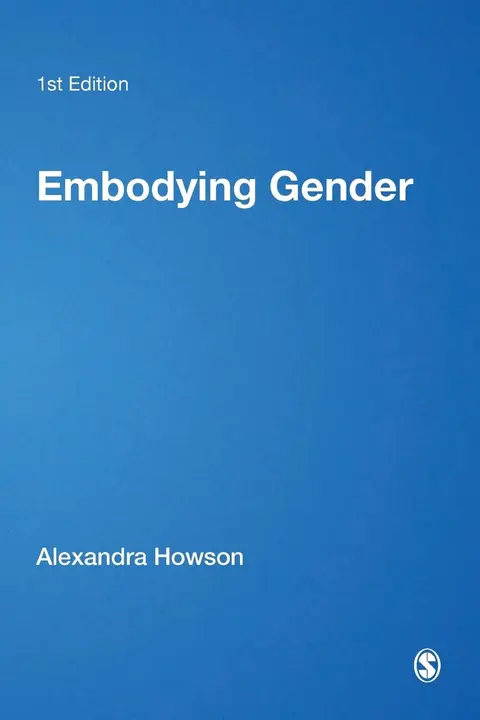 Cover of Embodying Gender