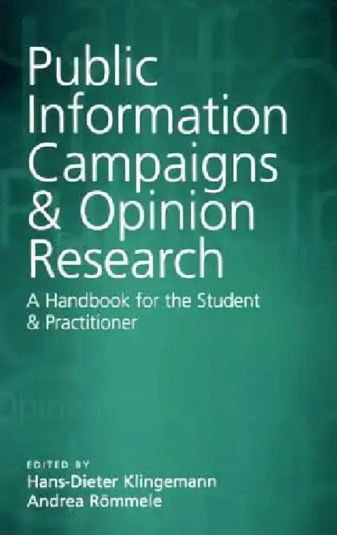 Cover of Public Information Campaigns and Opinion Research