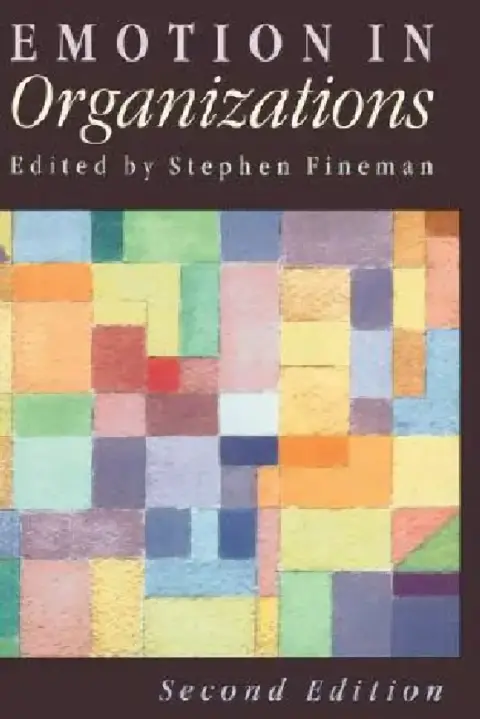 Cover of Emotion in Organizations