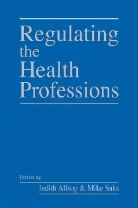 Cover of Regulating the Health Professions