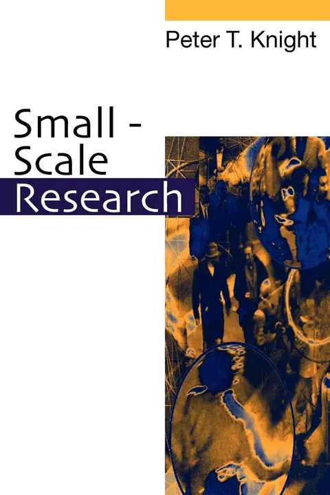 Cover of Small-Scale Research