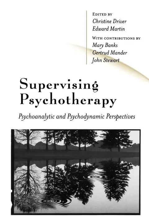 Cover of Supervising Psychotherapy