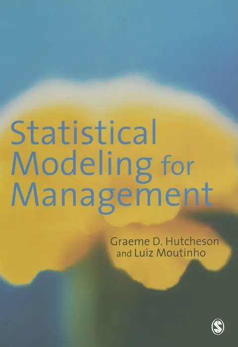 Cover of Statistical Modeling for Management