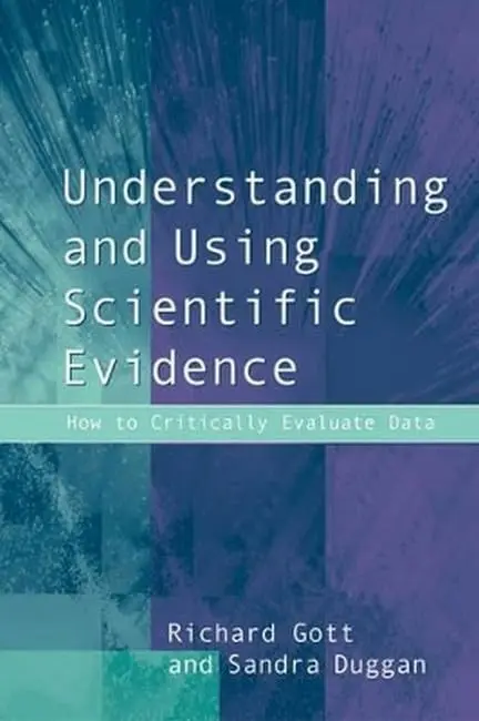 Cover of Understanding and Using Scientific Evidence
