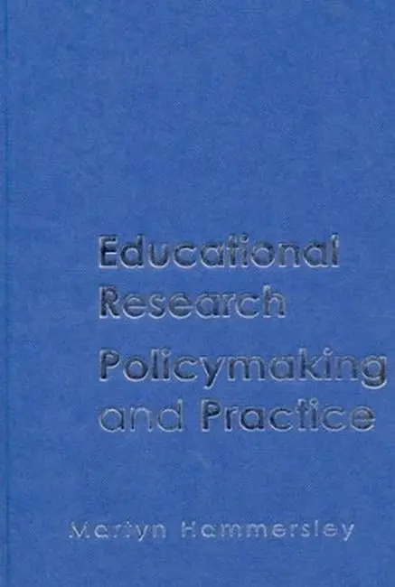 Cover of Educational Research, Policymaking and Practice