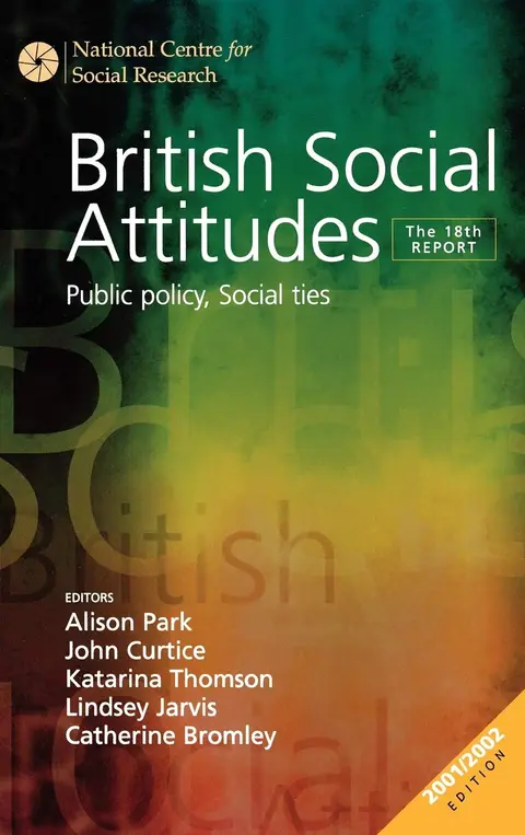 Cover of British Social Attitudes