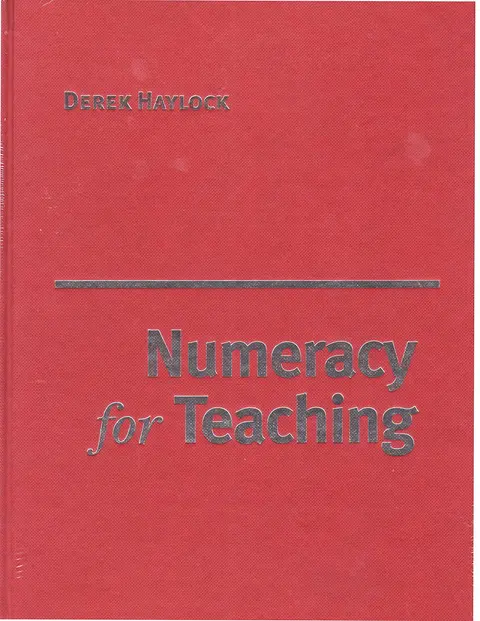 Cover of Numeracy for Teaching