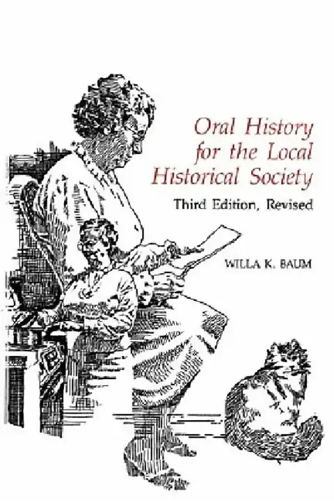 Cover of Oral History for the Local Historical Society