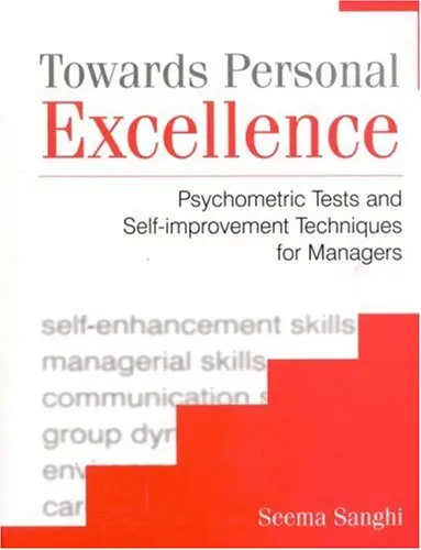 Cover of Towards Personal Excellence