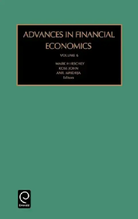 Cover of Advances in Financial Economics