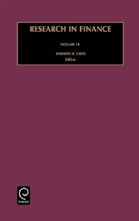 Cover of Research in Finance
