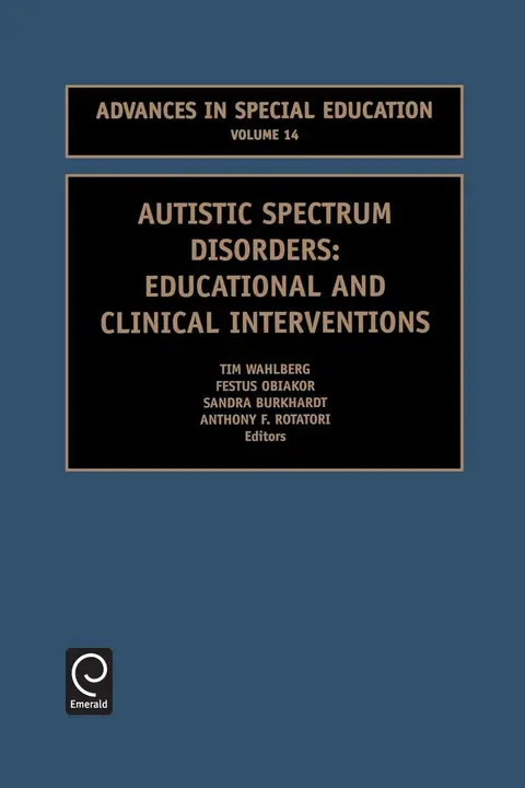 Cover of Autistic Spectrum Disorders