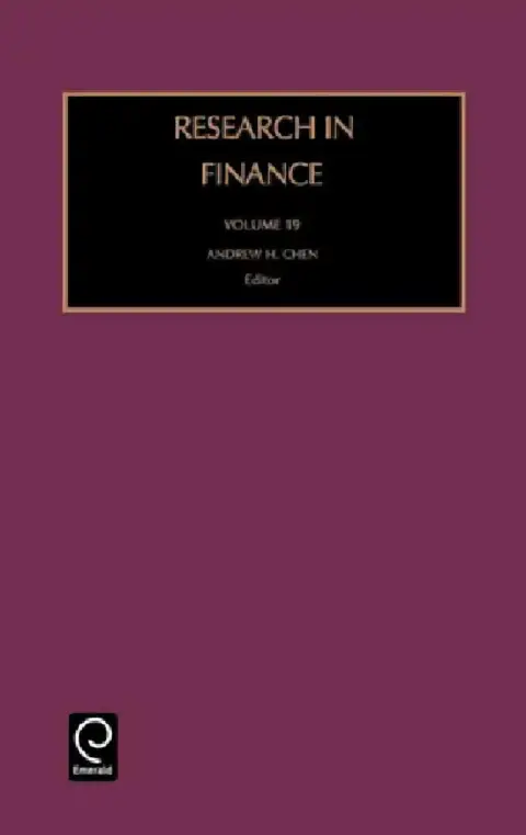 Cover of Research in Finance