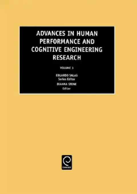 Cover of Advances in Human Performance and Cognitive Engineering Research