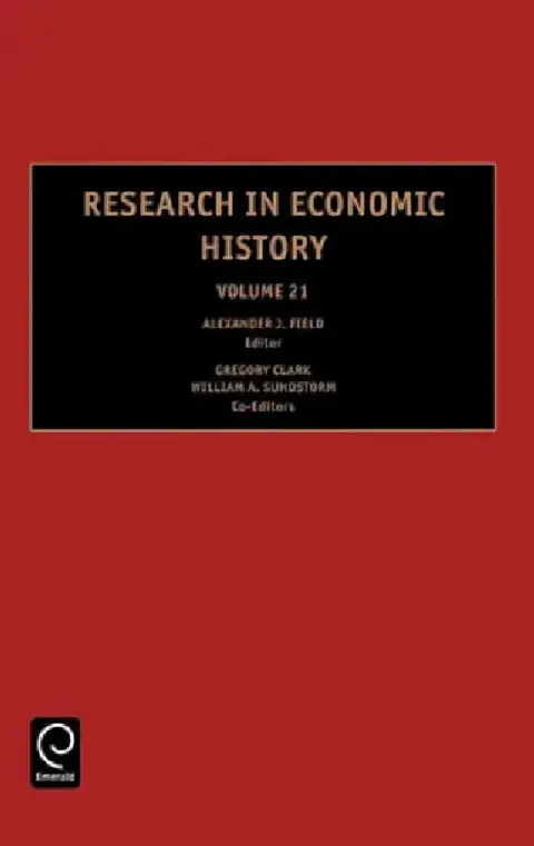 Cover of Res in Economic History Rehi21 H