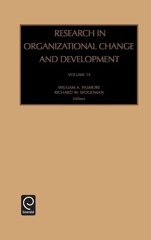 Cover of Research in Organizational Change and Development
