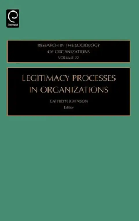 Cover of Legitimacy Processes in Organizations