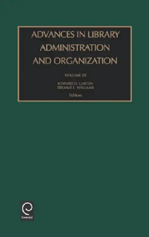 Cover of Advances in Library Administration and Organization